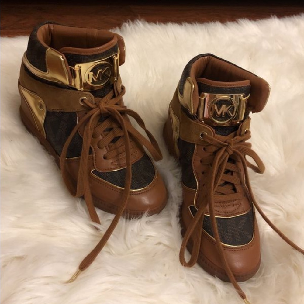 Michael Kors wedge sneaker
